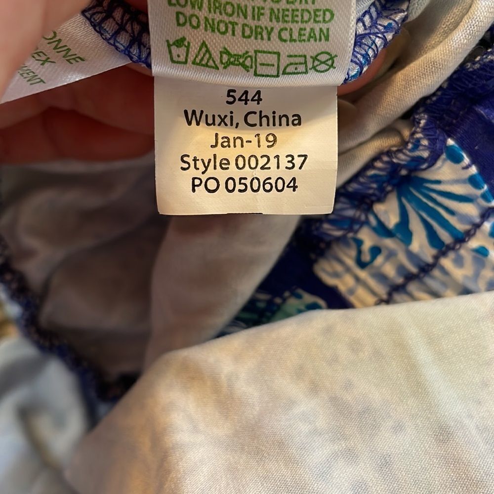 Lilly Pulitzer Paulina Jumpsuit Royal Purple Koalafications XS - Picture 9 of 10